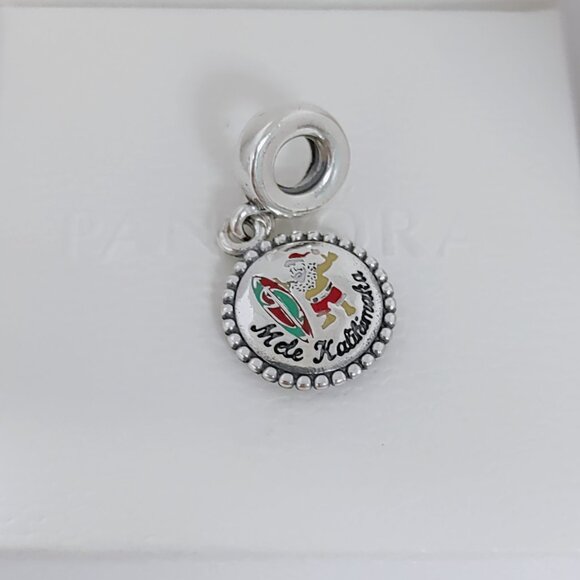 Pandora Christmas Santa Surf Pendant Clause Mele Kalikimaka Merry Dangle Charm - Picture 9 of 10